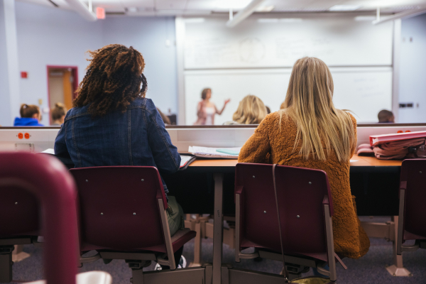 students in class