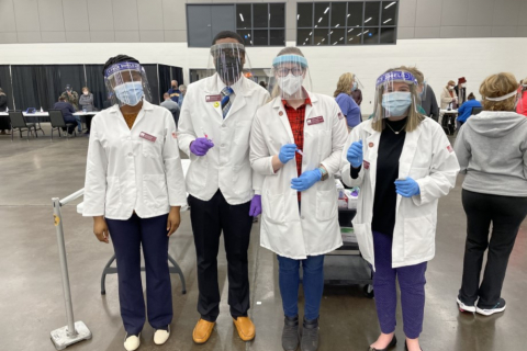 students in ppe