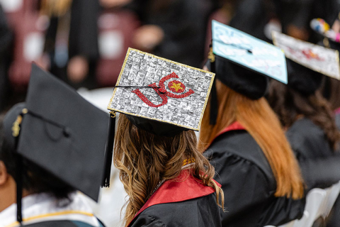 Winter Graduation Student's Cap